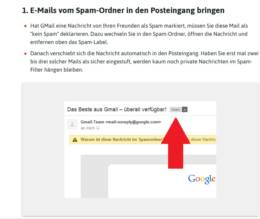 gmail mailfilter